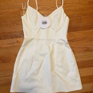 Princess Polly - Novella Mini Dress, White